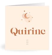 Geboortekaartje naam Quirine m1