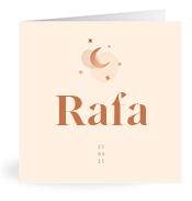 Geboortekaartje naam Rafa m1
