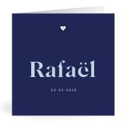 Geboortekaartje naam Rafaël j3