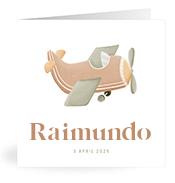 Geboortekaartje naam Raimundo j1