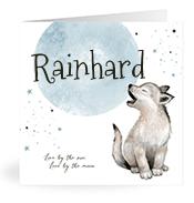 Geboortekaartje naam Rainhard j4