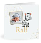Geboortekaartje naam Ralf j2