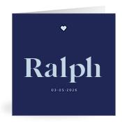 Geboortekaartje naam Ralph j3