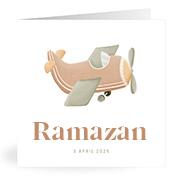 Geboortekaartje naam Ramazan j1