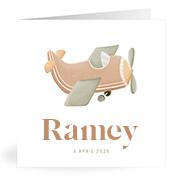 Geboortekaartje naam Ramey j1