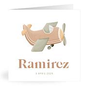 Geboortekaartje naam Ramirez j1