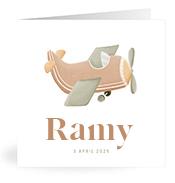 Geboortekaartje naam Ramy j1