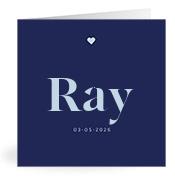 Geboortekaartje naam Ray j3