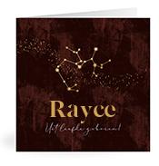 Geboortekaartje naam Rayce u3