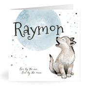 Geboortekaartje naam Raymon j4