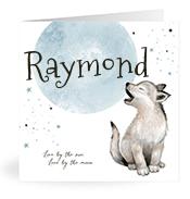 Geboortekaartje naam Raymond j4