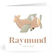 Geboortekaartje naam Raymund j1
