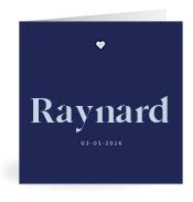 Geboortekaartje naam Raynard j3