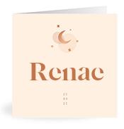 Geboortekaartje naam Renae m1