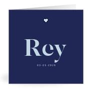 Geboortekaartje naam Rey j3