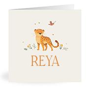 Geboortekaartje naam Reya u2