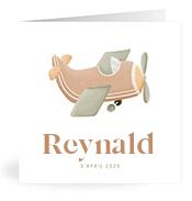 Geboortekaartje naam Reynald j1