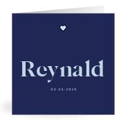 Geboortekaartje naam Reynald j3