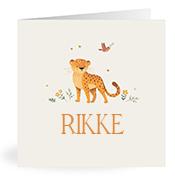 Geboortekaartje naam Rikke u2