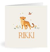 Geboortekaartje naam Rikki u2