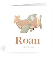Geboortekaartje naam Roan j1