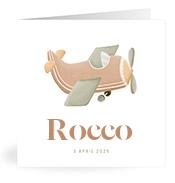 Geboortekaartje naam Rocco j1