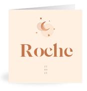 Geboortekaartje naam Roche m1