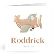 Geboortekaartje naam Roddrick j1