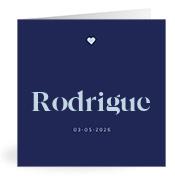 Geboortekaartje naam Rodrigue j3