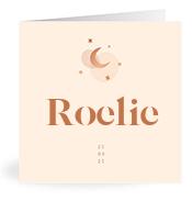 Geboortekaartje naam Roelie m1