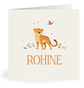 Geboortekaartje naam Rohine u2