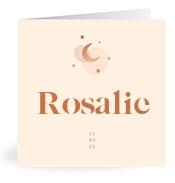 Geboortekaartje naam Rosalie m1