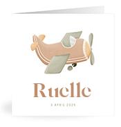 Geboortekaartje naam Ruelle j1