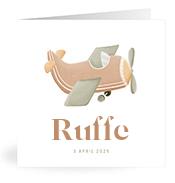 Geboortekaartje naam Ruffe j1