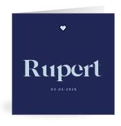 Geboortekaartje naam Rupert j3