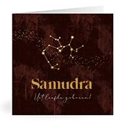 Geboortekaartje naam Samudra u3
