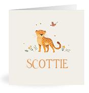 Geboortekaartje naam Scottie u2