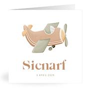Geboortekaartje naam Sicnarf j1