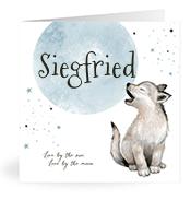 Geboortekaartje naam Siegfried j4