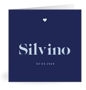 Geboortekaartje naam Silvino j3