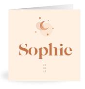 Geboortekaartje naam Sophie m1