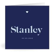 Geboortekaartje naam Stanley j3