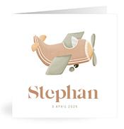 Geboortekaartje naam Stephan j1