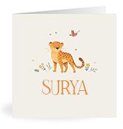 Geboortekaartje naam Surya u2