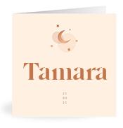 Geboortekaartje naam Tamara m1
