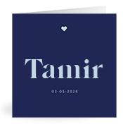Geboortekaartje naam Tamir j3