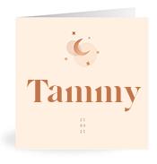 Geboortekaartje naam Tammy m1