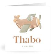 Geboortekaartje naam Thabo j1