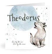 Geboortekaartje naam Theodorus j4