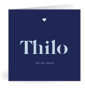 Geboortekaartje naam Thilo j3